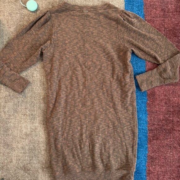 Prana Sweater Dress Rust Color XS - Picture 2 of 6